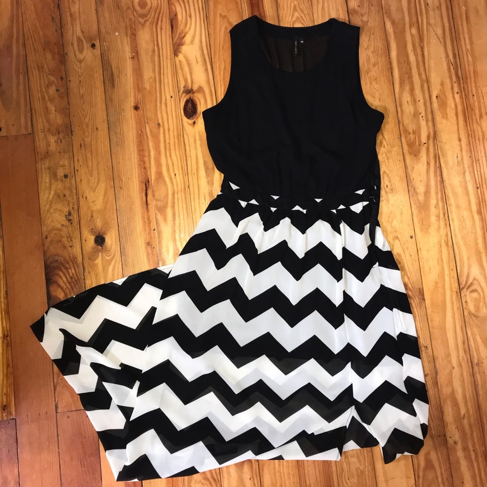 Chevron Maxi Dress